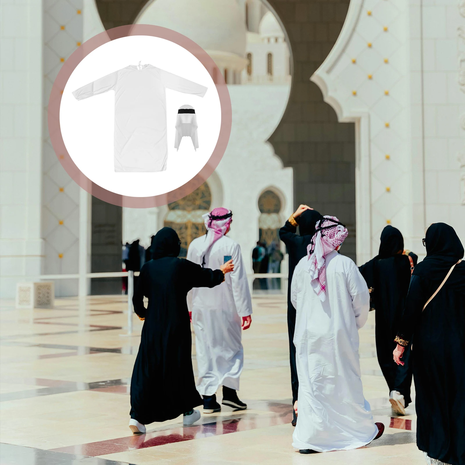 Costume Pure White Middle Eastern Design Comfortable Breathable Fabric Party Arab Clothes
Costume Pure White Middle Eastern Design Comfortable Breathable Fabric Party Arab Clothes