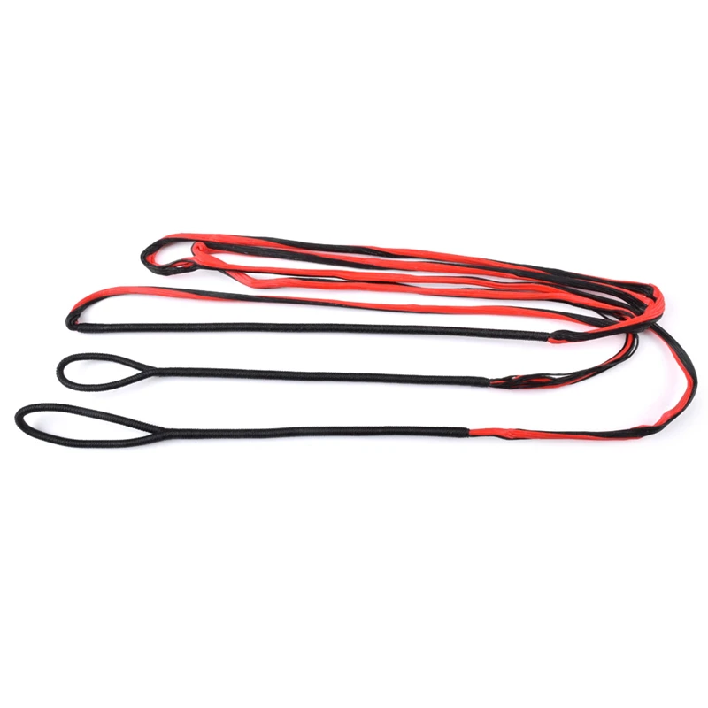 Archery 12 Strand HMPE String Bow Arrow Replacement String for 60 inch Recurve Longbow Black And Red Bow String Accessories
Archery 12 Strand HMPE String Bow Arrow Replacement String for 60 inch Recurve Longbow Black And Red Bow String Accessories
