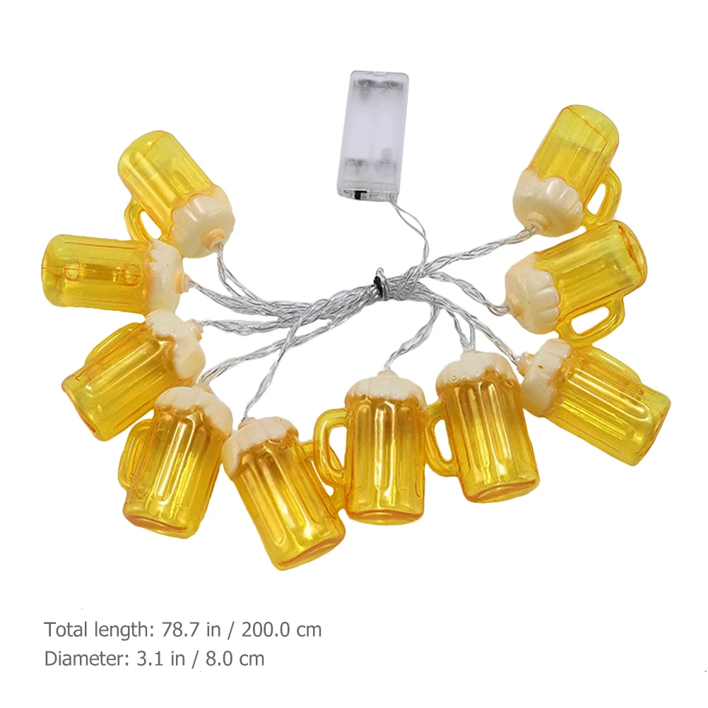Beer Light String Led Bottle Lamp Decoration Plastic Novelty Drinks Powered String Lights for Party Home Bar Garden
Beer Light String Led Bottle Lamp Decoration Plastic Novelty Drinks Powered String Lights for Party Home Bar Garden
