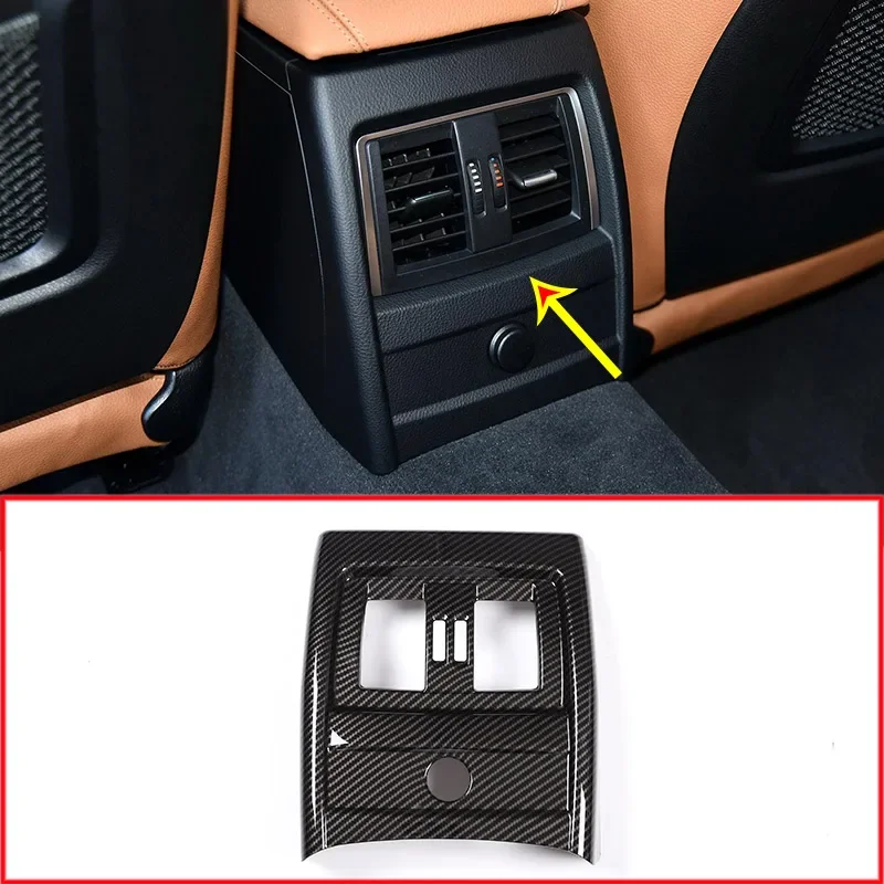 For BMW 3 4 Series GT F30 F34 2013-2018 ABS Carbon Fiber Car Rear Seat Air Conditioning Vent Cover Trim Sticker Car Accessories
For BMW 3 4 Series GT F30 F34 2013-2018 ABS Carbon Fiber Car Rear Seat Air Conditioning Vent Cover Trim Sticker Car Accessories