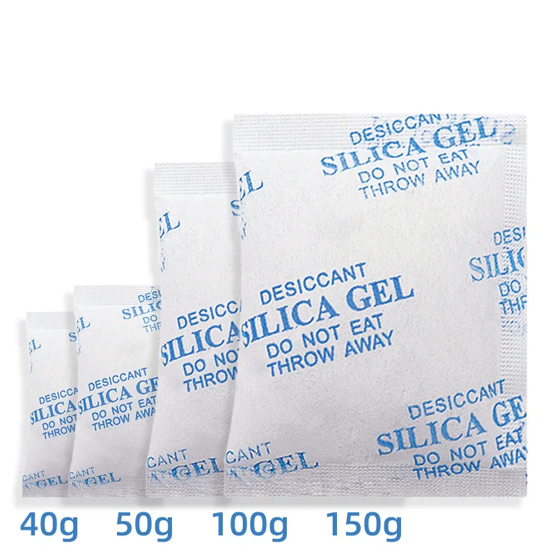 40/50/100/150g Package Non Toxic Silica Gel Desiccant Damp Kitchen Room Living Moisture Dehumidifier Absorber Bag
40/50/100/150g Package Non Toxic Silica Gel Desiccant Damp Kitchen Room Living Moisture Dehumidifier Absorber Bag