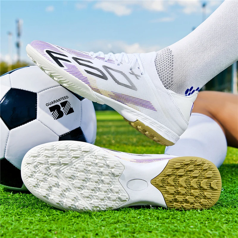 New TF perforated cleat football shoes - men's and women's breathable artificial grass field training studs for games
New TF perforated cleat football shoes - men's and women's breathable artificial grass field training studs for games