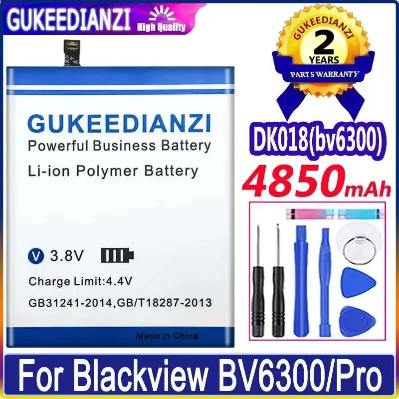 DK018 bv6300 For Blackview BV6300 Pro Reliable Power Supply 4850mAh Mobile Phone Battery
DK018 bv6300 For Blackview BV6300 Pro Reliable Power Supply 4850mAh Mobile Phone Battery