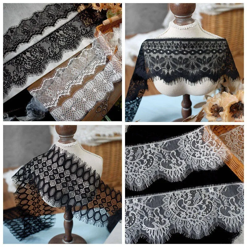 30M, New Wide Eyelash Lace Decal Fabric Accessories, Handmade DIY Clothing Decoration, Wedding Dress Materials
30M, New Wide Eyelash Lace Decal Fabric Accessories, Handmade DIY Clothing Decoration, Wedding Dress Materials