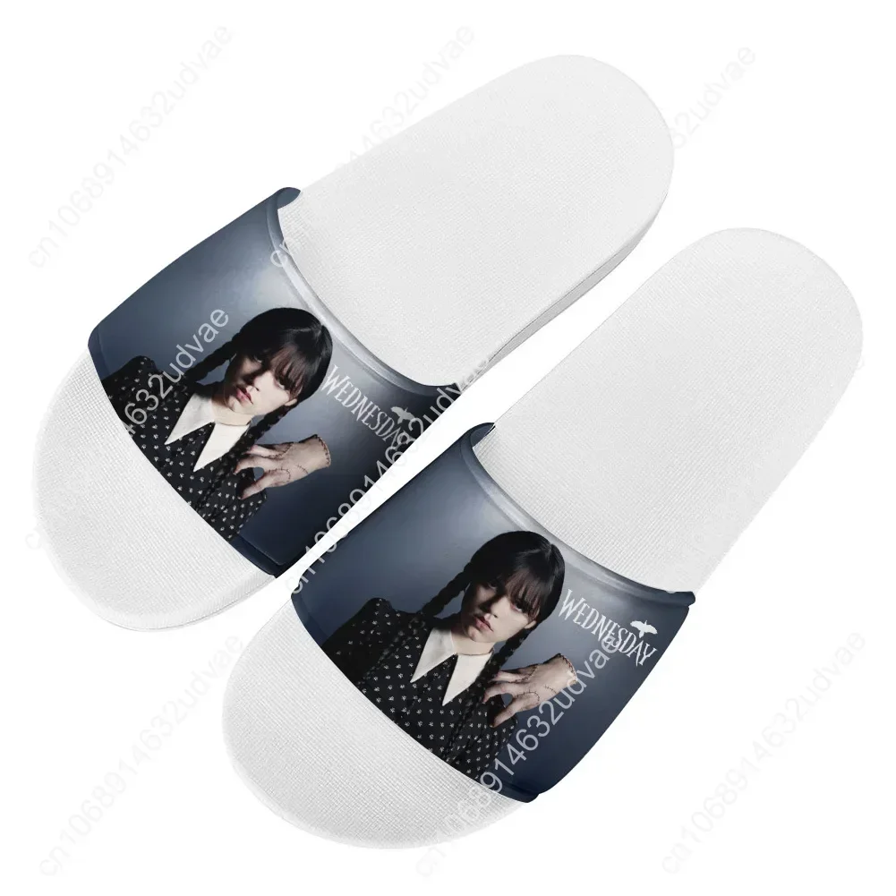 Wednesday Sandals Home Slippers Water Shoes Men Women Teenagers Sandal Bathroom Beach Pool Customized Summer Slipper
Wednesday Sandals Home Slippers Water Shoes Men Women Teenagers Sandal Bathroom Beach Pool Customized Summer Slipper