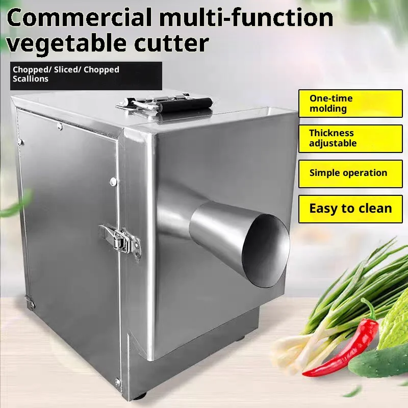 Промышленный коммерческий измельчитель-слайсер для овощей 220В, для нарезки лука и сельдерея на сегменты, многофункциональный, из нержавеющей стали
Промышленный коммерческий измельчитель-слайсер для овощей 220В, для нарезки лука и сельдерея на сегменты, многофункциональный, из нержавеющей стали