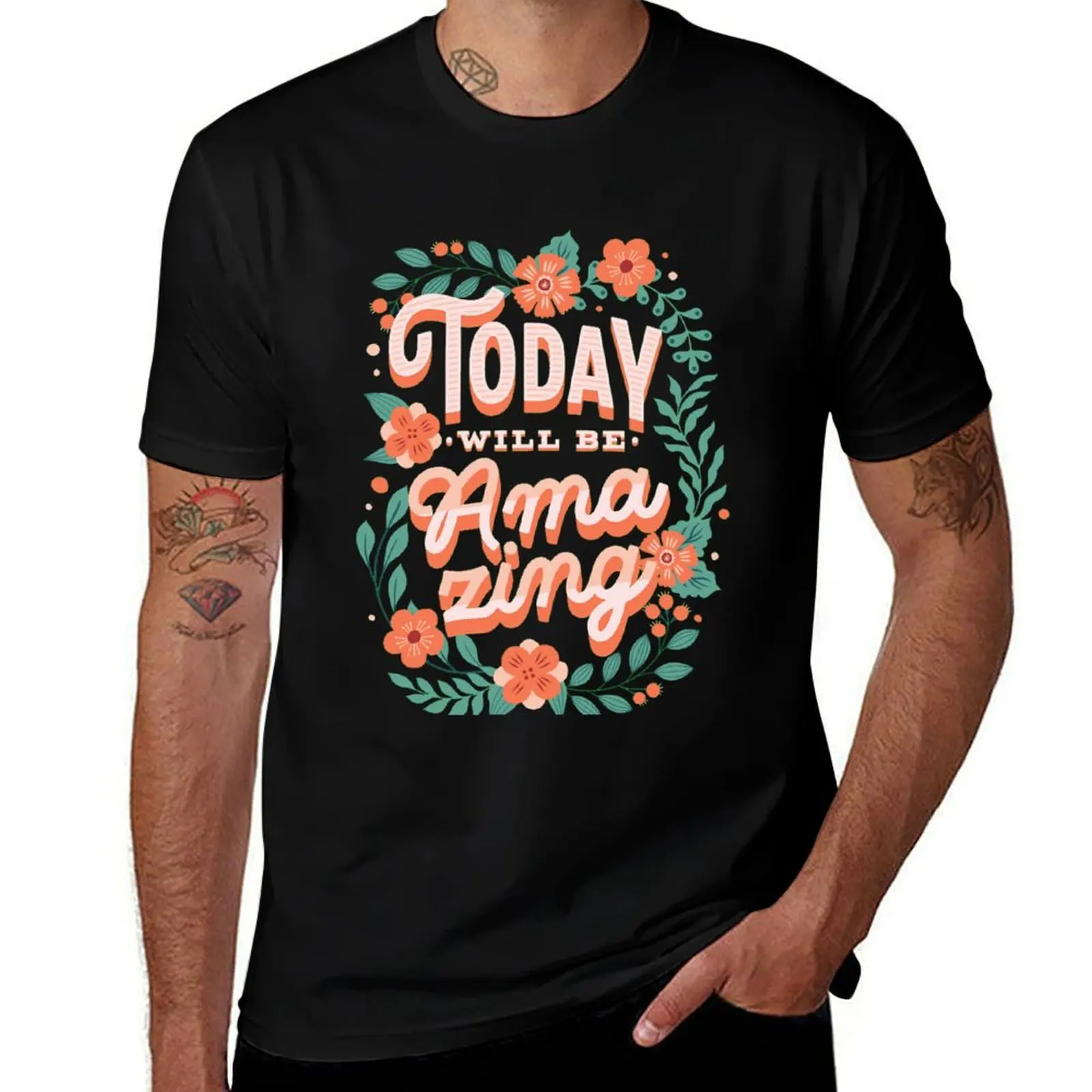 today is going to be amazing T-Shirt anime figures plus size tops vintage graphic tee valentines clothes workout shirts for men
today is going to be amazing T-Shirt anime figures plus size tops vintage graphic tee valentines clothes workout shirts for men