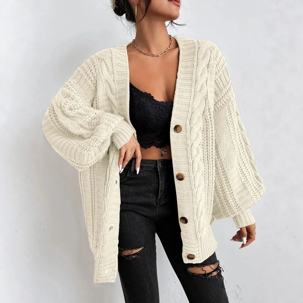 Women's Long Sleeve Cardigan Fashion Comfortable Plain Texture Open Front Daily Wear Autumn Winter Plain Color Knitwear
Women's Long Sleeve Cardigan Fashion Comfortable Plain Texture Open Front Daily Wear Autumn Winter Plain Color Knitwear