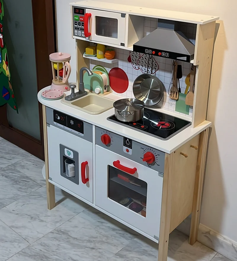 Children's play house refrigerator wooden children's gifts girl baby cooking water kitchen toy set
Children's play house refrigerator wooden children's gifts girl baby cooking water kitchen toy set