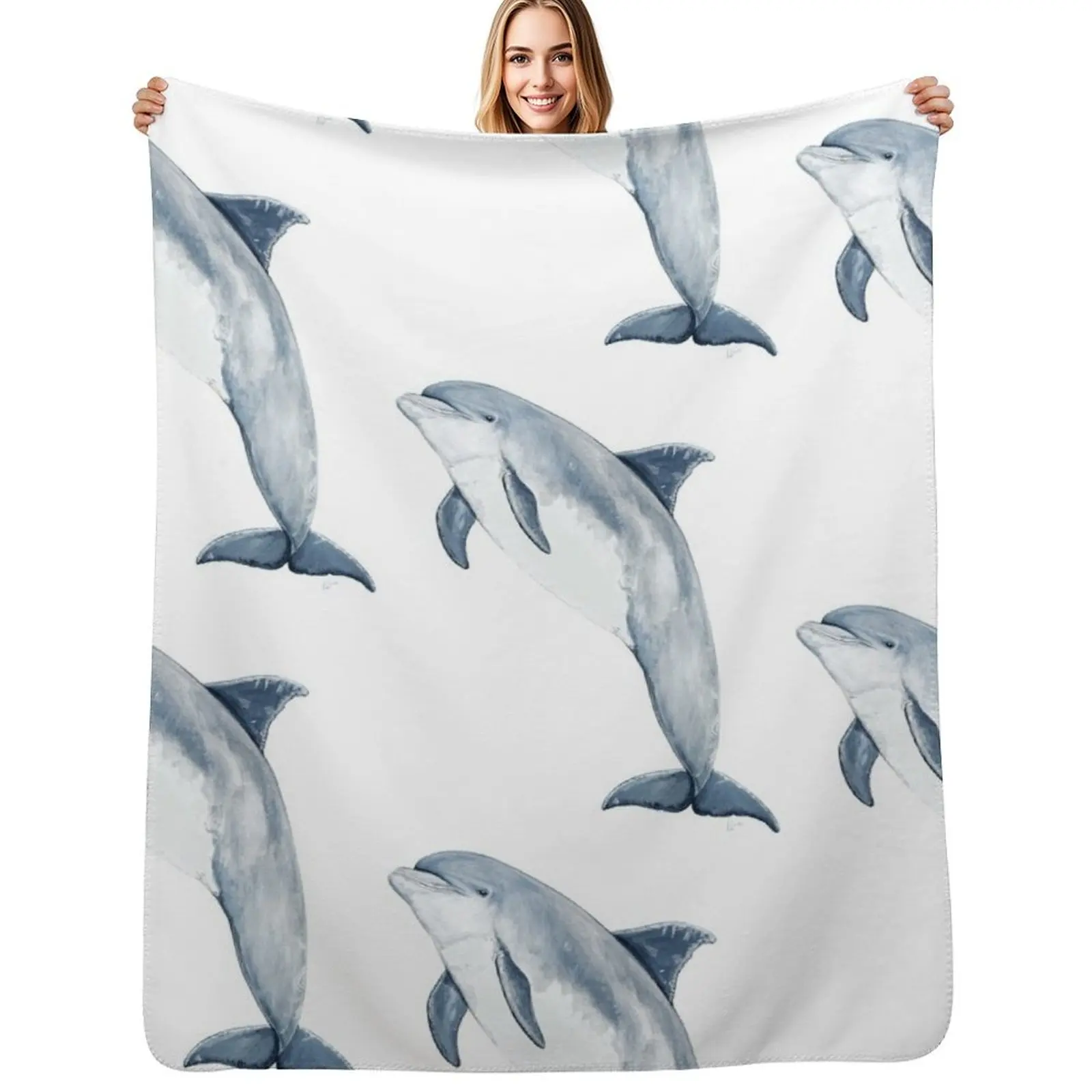 Bottlenose dolphin Tursiops Throw Blanket Loose Warm Single christmas gifts Blankets
Bottlenose dolphin Tursiops Throw Blanket Loose Warm Single christmas gifts Blankets