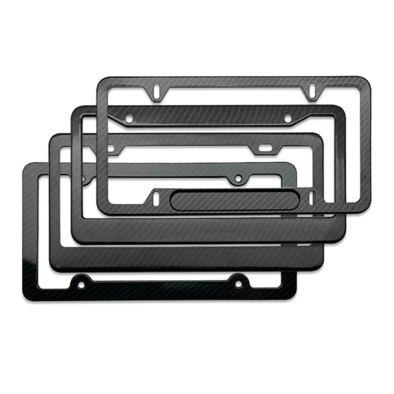 Lightweight Carbon Fiber Pattern License Plate Frame Stylish Solution Durable License Plate Bracket for US Vehicles
Lightweight Carbon Fiber Pattern License Plate Frame Stylish Solution Durable License Plate Bracket for US Vehicles