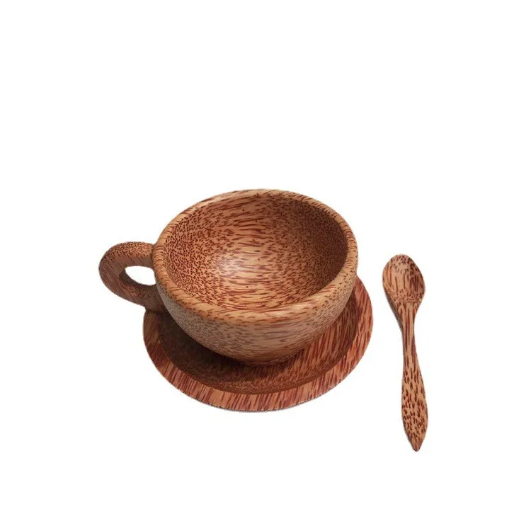 Rustic Wooden Tea Cup Set Nonslip Vintage Design Healthy Lifestyle Drinkware Manual Brown Unfinished Wood
Rustic Wooden Tea Cup Set Nonslip Vintage Design Healthy Lifestyle Drinkware Manual Brown Unfinished Wood