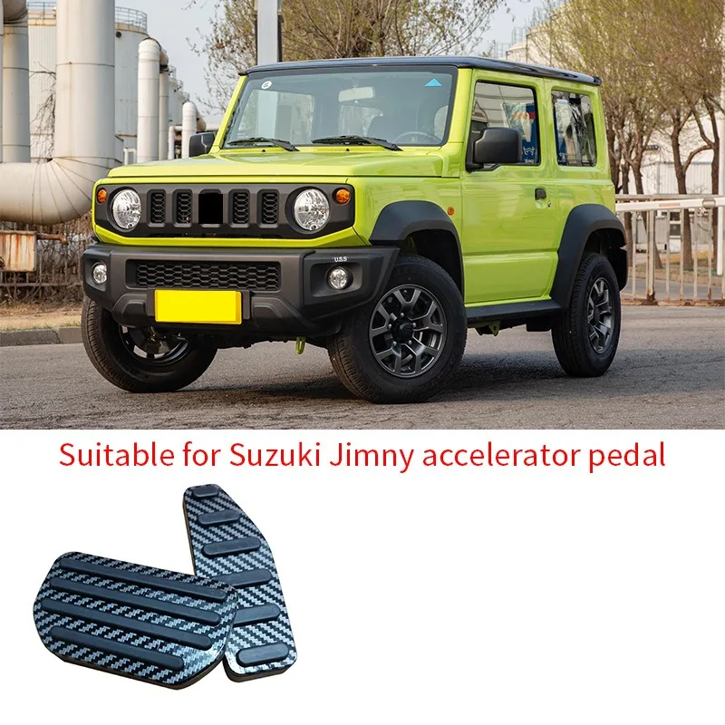 Автомобильные накладки на педали, чехлы для Suzuki Jimny, автоаксессуары, подставка для акселератора, тормоз, накладки на педали, коврик
Автомобильные накладки на педали, чехлы для Suzuki Jimny, автоаксессуары, подставка для акселератора, тормоз, накладки на педали, коврик