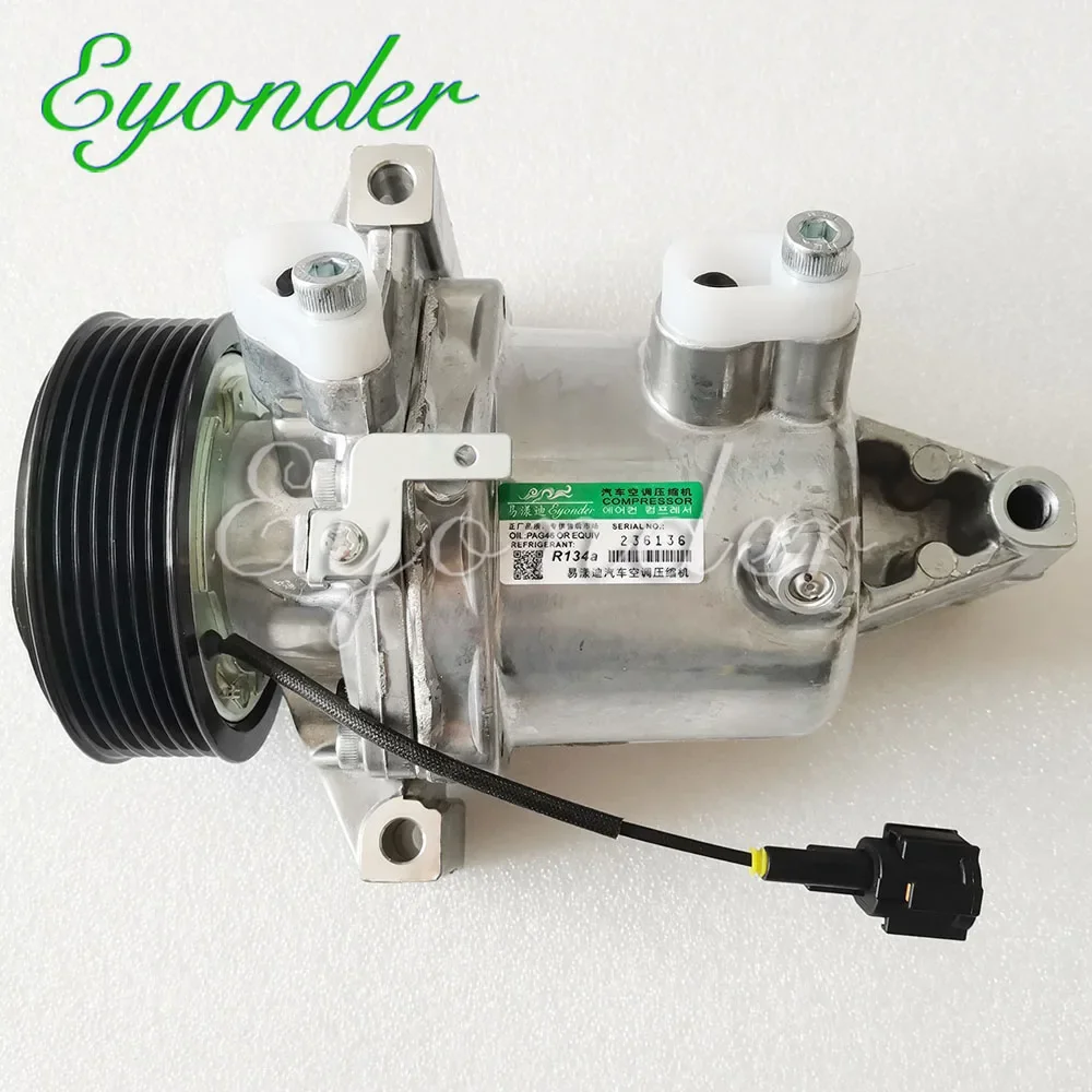 A/C AC Compressor for Nissan Versa Note 1.6L March 926003VB0A 926001HC1B B131200443 926003HN1C 926001CK1A 926005ra0a 926101HC1B
A/C AC Compressor for Nissan Versa Note 1.6L March 926003VB0A 926001HC1B B131200443 926003HN1C 926001CK1A 926005ra0a 926101HC1B