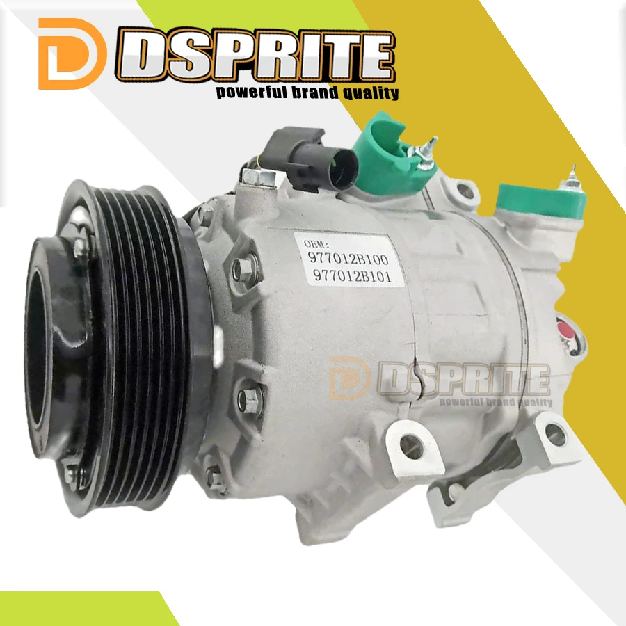 НОВЫЙ КОМПРЕССОР ПЕРЕМЕННОГО ТОКА 97701 2B101 для HYUNDAI SANTA Fe II 2.2 CRDi 2006- VS16 977012 B101 97701-2B101
НОВЫЙ КОМПРЕССОР ПЕРЕМЕННОГО ТОКА 97701 2B101 для HYUNDAI SANTA Fe II 2.2 CRDi 2006- VS16 977012 B101 97701-2B101