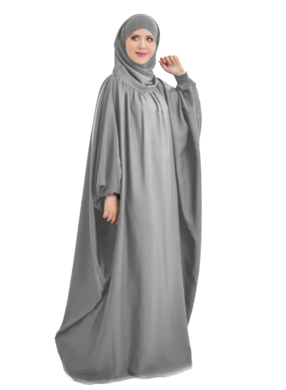 Muslim Prayer Dress Women Ramadan Jilbab Hijab Prayer Garment Islam Clothing Eid Khimar Prayer Garment Hooded Kaftan Robe Niqab
Muslim Prayer Dress Women Ramadan Jilbab Hijab Prayer Garment Islam Clothing Eid Khimar Prayer Garment Hooded Kaftan Robe Niqab