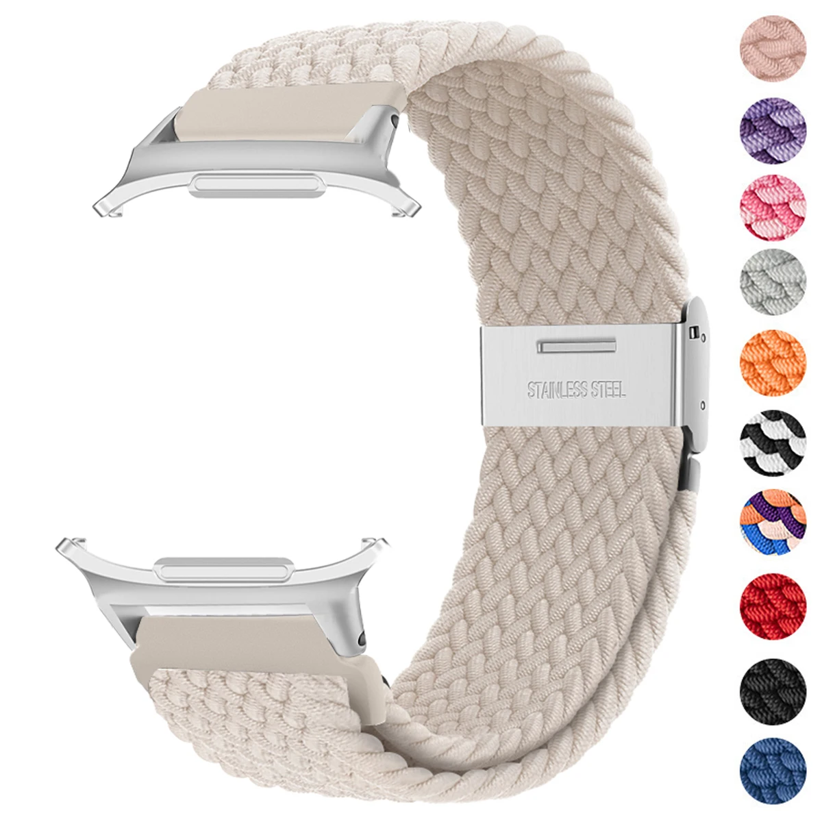No gaps strap for samsung galaxy watch ultra 47mm band Nylon Elastic Braided Solo Loop strap galaxy watch ultra 47MM Bracelet
No gaps strap for samsung galaxy watch ultra 47mm band Nylon Elastic Braided Solo Loop strap galaxy watch ultra 47MM Bracelet
