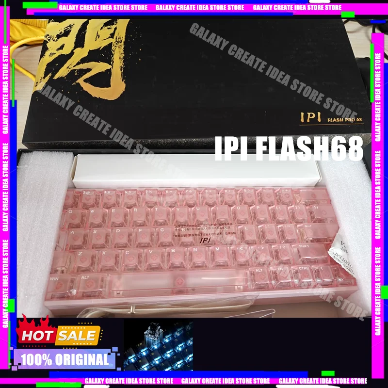 IPI FLASH68 Mechanical Keyboard Aluminum Alloy Magnetic Switch Polling Rate Esports Customized Gaming 8k Wired Keyboard Gifts
IPI FLASH68 Mechanical Keyboard Aluminum Alloy Magnetic Switch Polling Rate Esports Customized Gaming 8k Wired Keyboard Gifts