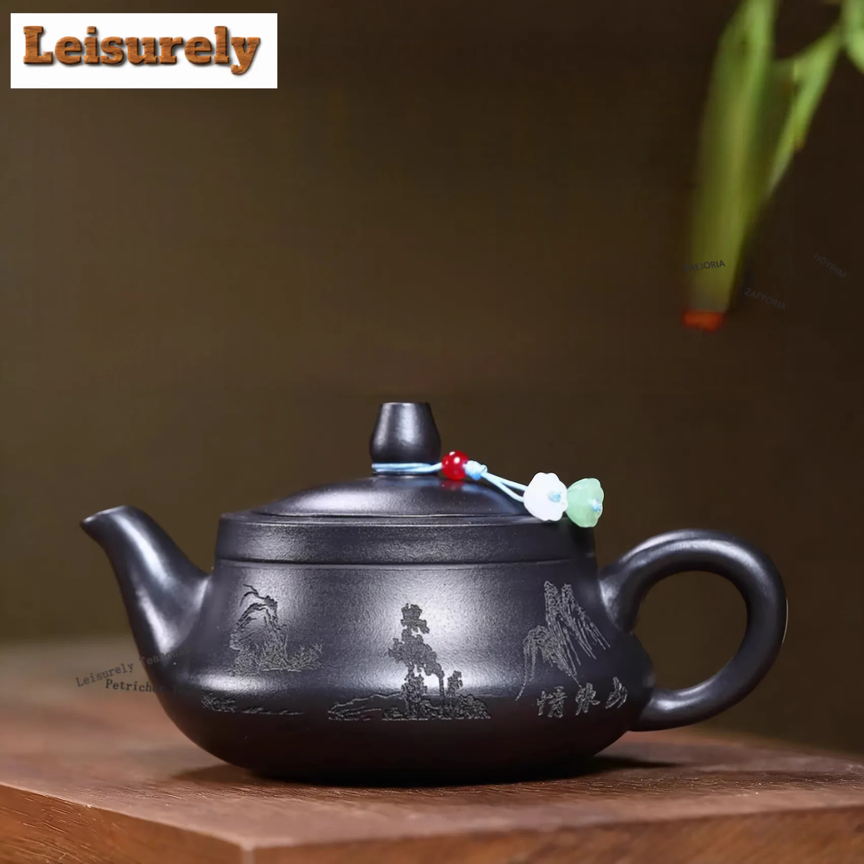 290ml Classic Yixing Purple Clay Teapots Handmade High Mountains Pot Raw Ore Stone Yellow Mud Kettle Zisha Tea Set Tableware
290ml Classic Yixing Purple Clay Teapots Handmade High Mountains Pot Raw Ore Stone Yellow Mud Kettle Zisha Tea Set Tableware