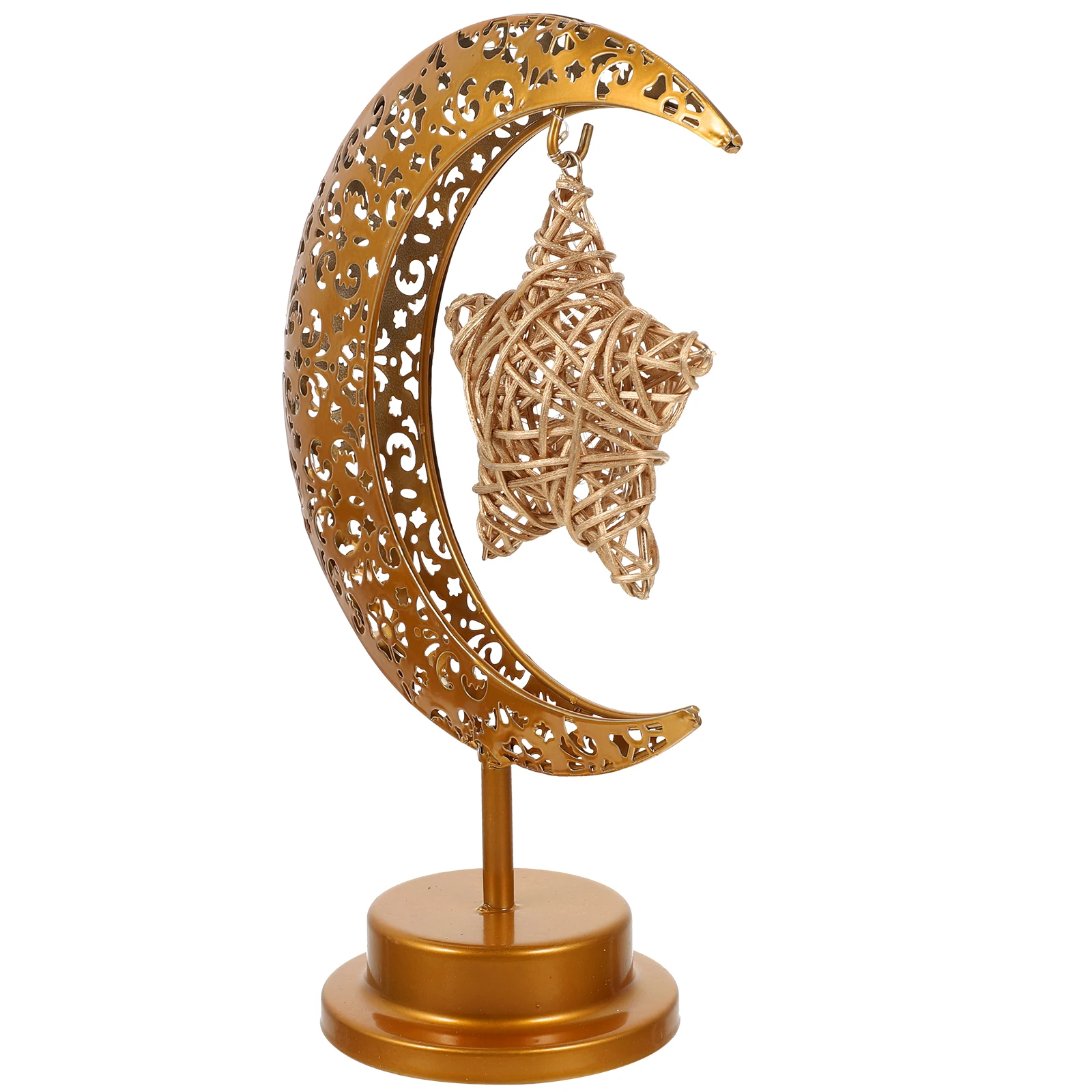 3D Moon Lamp Muslim Eid Ornament Ramadan Light Bedroom Nightstand Table Light Led Metal Rattan Small Portable Bedroom Desk Lamp
3D Moon Lamp Muslim Eid Ornament Ramadan Light Bedroom Nightstand Table Light Led Metal Rattan Small Portable Bedroom Desk Lamp