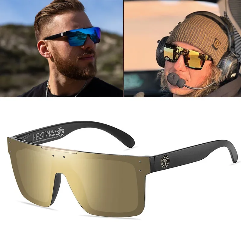 NEW High Quality Heat Wave Brand Luxury Polarized Sunglasses Square Conjoined Lens Women Men Sun Glasses Cycling Goggles UV400
NEW High Quality Heat Wave Brand Luxury Polarized Sunglasses Square Conjoined Lens Women Men Sun Glasses Cycling Goggles UV400