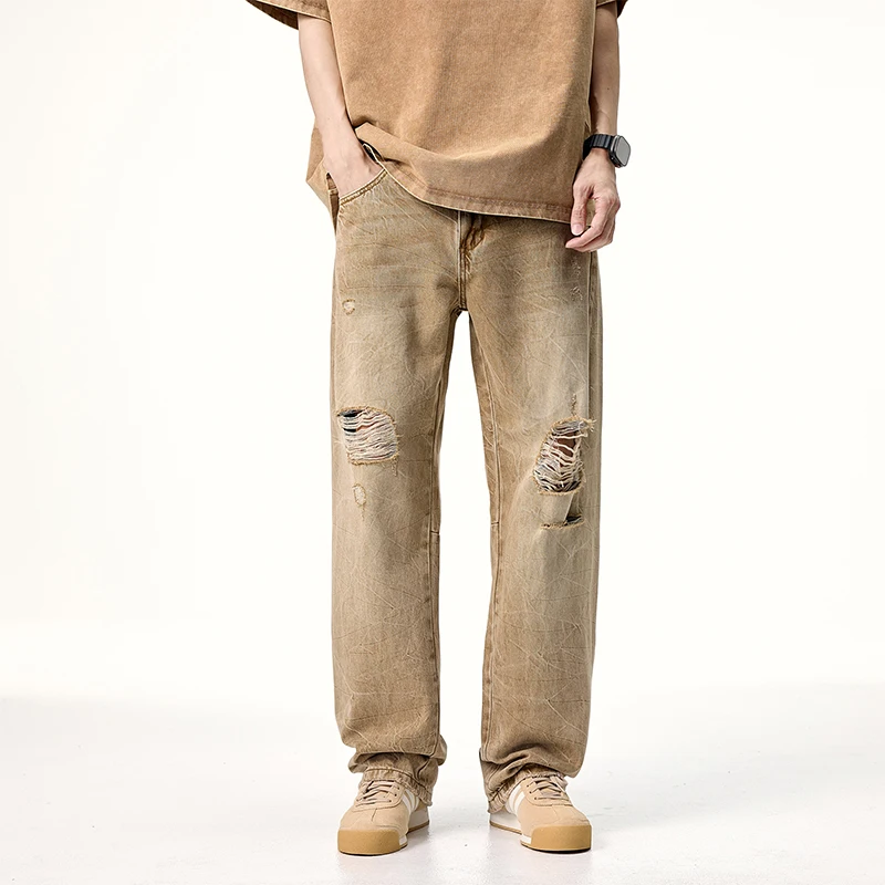 spring summer cleanfit ribbed jeans Men Hole Denim Streetwear Fashion Hip Hop Loose Casual Plus Size Jeans Pants Trousers
spring summer cleanfit ribbed jeans Men Hole Denim Streetwear Fashion Hip Hop Loose Casual Plus Size Jeans Pants Trousers