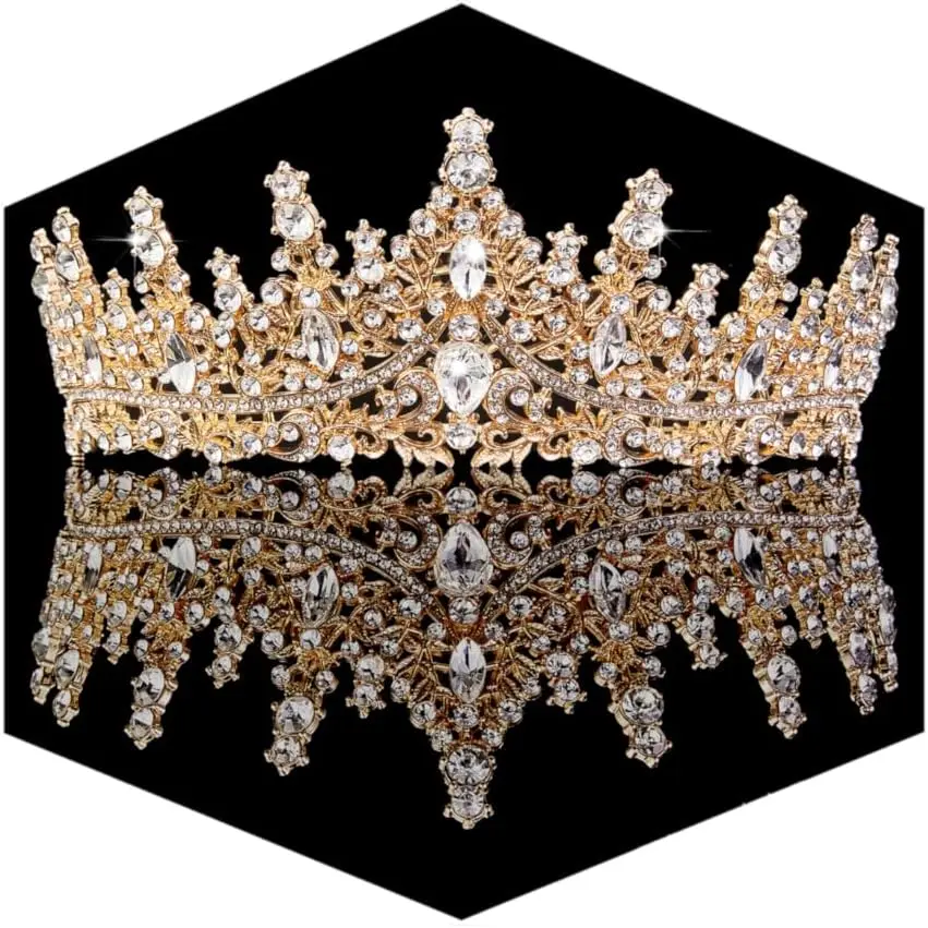 Crystal Princess Tiara Rhinestone Queen Headband Wedding Bridal Hair Accessories Birthday Prom Party Photo Props
Crystal Princess Tiara Rhinestone Queen Headband Wedding Bridal Hair Accessories Birthday Prom Party Photo Props