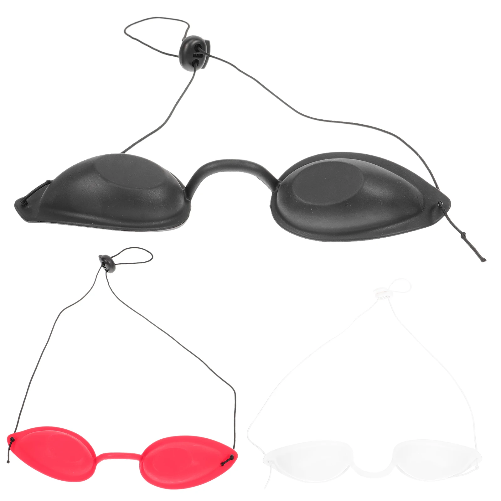 3pcs Eye Masks Black White Red UV Protection Goggles Light Blocker for Travel Sunbathing Hiking Adjustable Elastic Most
3pcs Eye Masks Black White Red UV Protection Goggles Light Blocker for Travel Sunbathing Hiking Adjustable Elastic Most