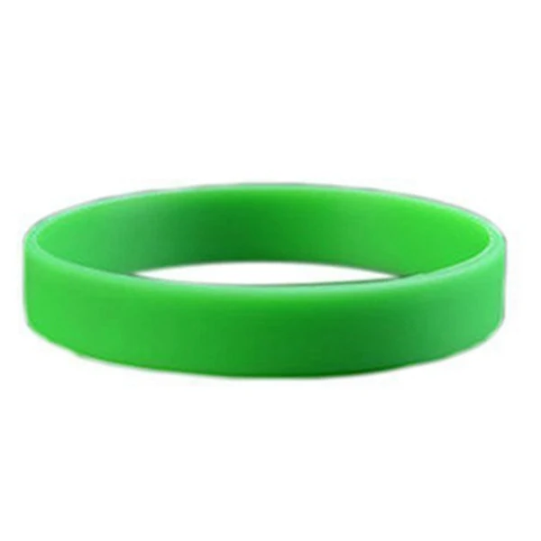 Fashion Silicone Rubber Elasticity Wristband Wrist Band Cuff Bracelet Bangle Green
Fashion Silicone Rubber Elasticity Wristband Wrist Band Cuff Bracelet Bangle Green