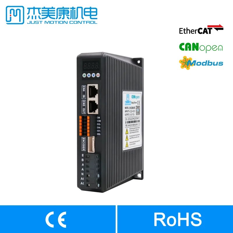 2HCS868-EC/RC EtherCat& Canopen Closed Loop Stepper Motor Driver Factory Price Stepper Motor Driver
2HCS868-EC/RC EtherCat& Canopen Closed Loop Stepper Motor Driver Factory Price Stepper Motor Driver