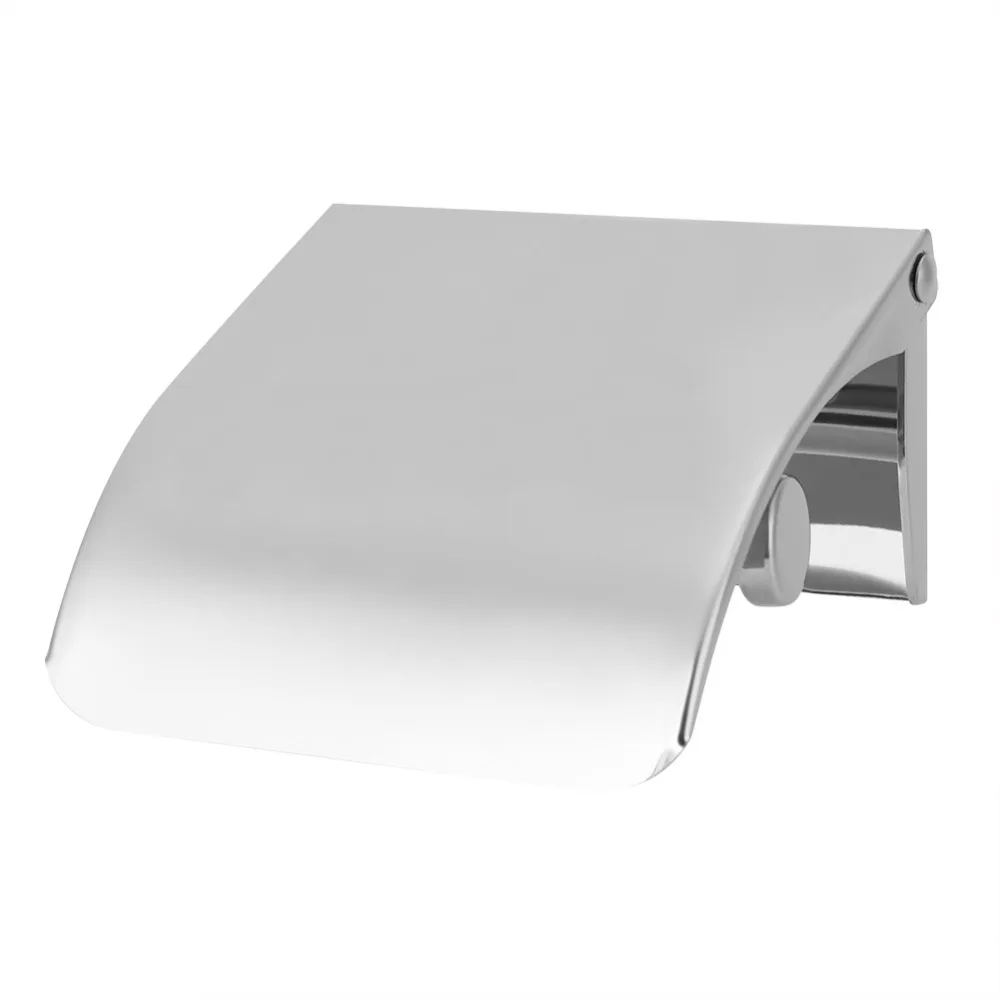 Stainless Steel Toilet Roll Holder Wall Mounted Silver Tissue Paper Holder With Cover Easy Install Tissue Roll Dispenser
Stainless Steel Toilet Roll Holder Wall Mounted Silver Tissue Paper Holder With Cover Easy Install Tissue Roll Dispenser