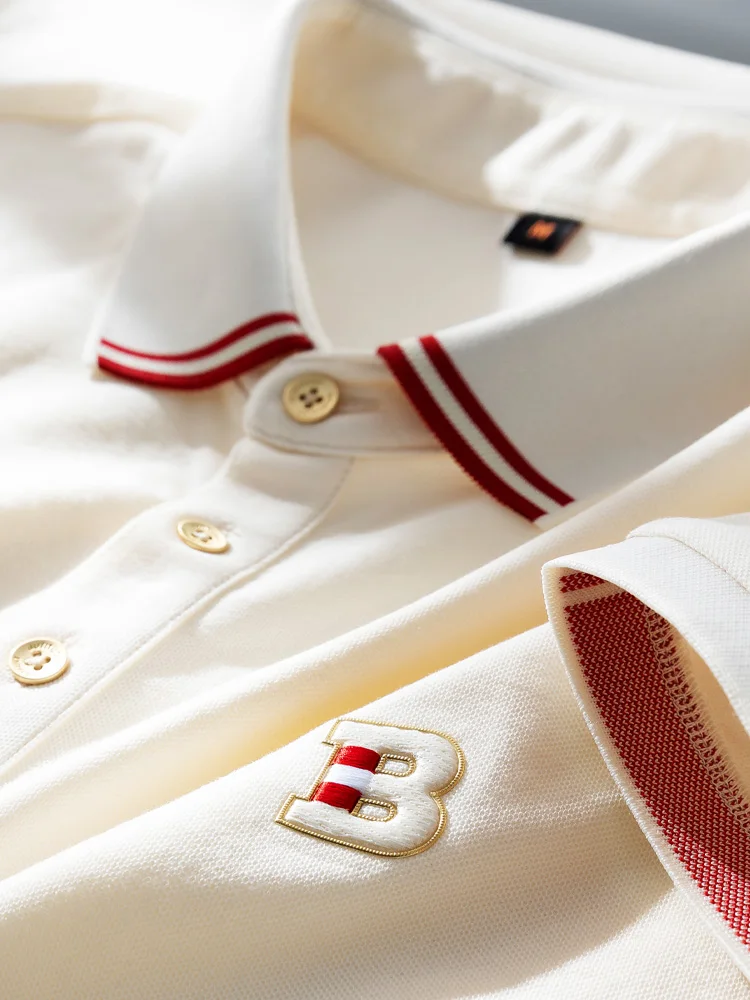 Summer Ice Silk Luminous Cotton Embroidered irt Men's ort Sve Casual Slim Fit High End Collar T-irt Youth Faion
Summer Ice Silk Luminous Cotton Embroidered irt Men's ort Sve Casual Slim Fit High End Collar T-irt Youth Faion