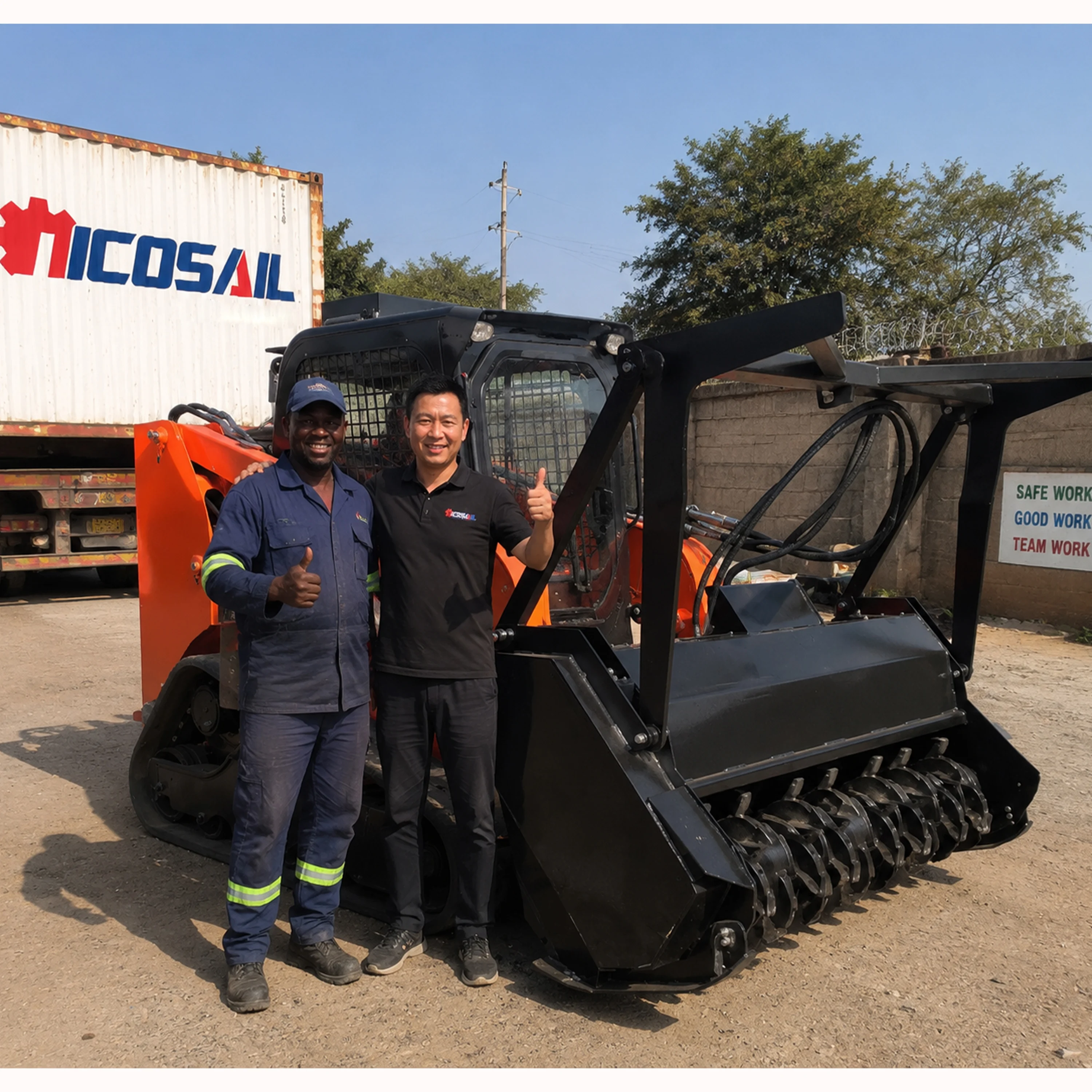 Custom Heavy Skid Loader for Steel Mill Material Transfer CE Euro 5 Hydraulic Industrial Equipment
Custom Heavy Skid Loader for Steel Mill Material Transfer CE Euro 5 Hydraulic Industrial Equipment