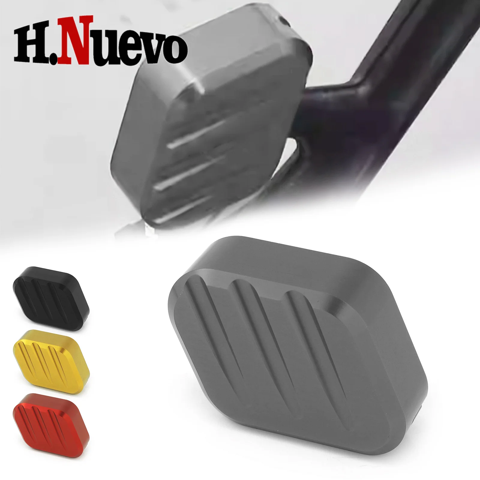 Motorcycle Accessories Compaitible With CFMOTO 450MT 2024 2025 Side Stand Auxiliary Pad Kickstand Side Stand Extension Plate Pad
Motorcycle Accessories Compaitible With CFMOTO 450MT 2024 2025 Side Stand Auxiliary Pad Kickstand Side Stand Extension Plate Pad