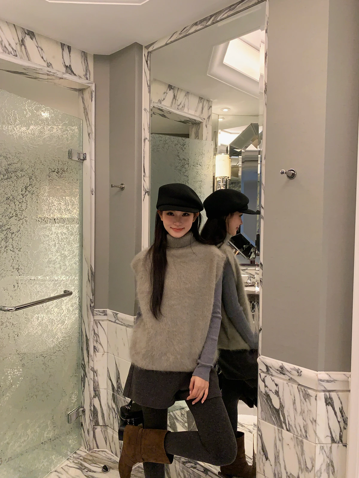 Ele High Collar Svel Woolen Vest Women's Faion Focus Point 00% Camere Brued Sweater Versatile Winter Commute...
Ele High Collar Svel Woolen Vest Women's Faion Focus Point 00% Camere Brued Sweater Versatile Winter Commute...