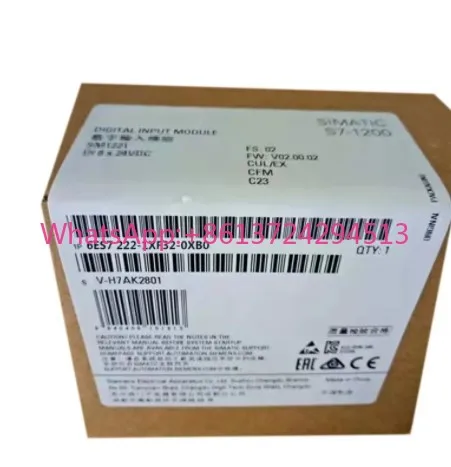 New original 6ES7222-1XF32-0XB0 SM1222 digital module 6ES 7222-1XF32-OXBO spot
New original 6ES7222-1XF32-0XB0 SM1222 digital module 6ES 7222-1XF32-OXBO spot