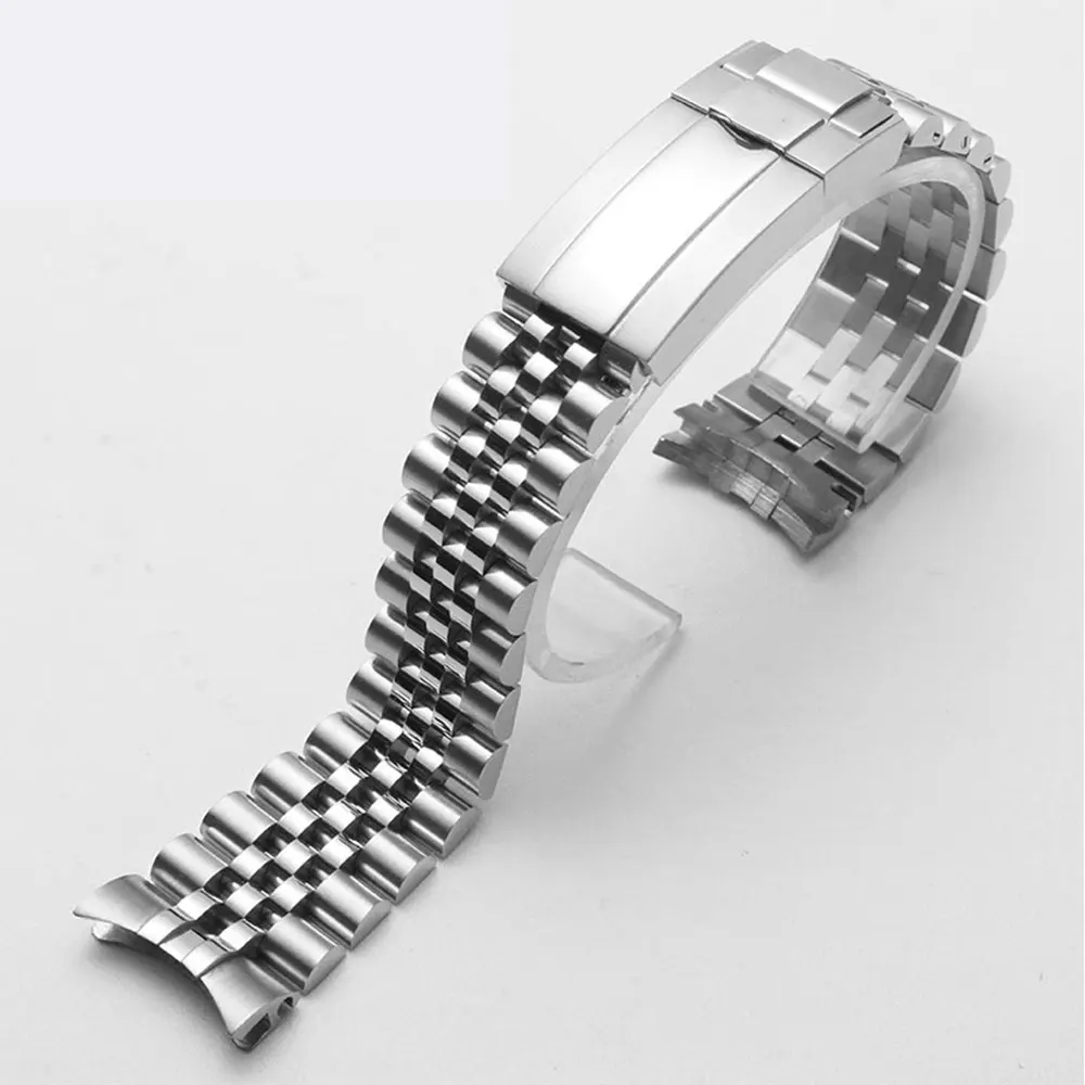904 Jubilee Watch Band For Rolex Sub GMT Yacht Daytona Watch Strap Luxury Bracelet Mod Parts Replacement Accessories 20mm 
904 Jubilee Watch Band For Rolex Sub GMT Yacht Daytona Watch Strap Luxury Bracelet Mod Parts Replacement Accessories 20mm