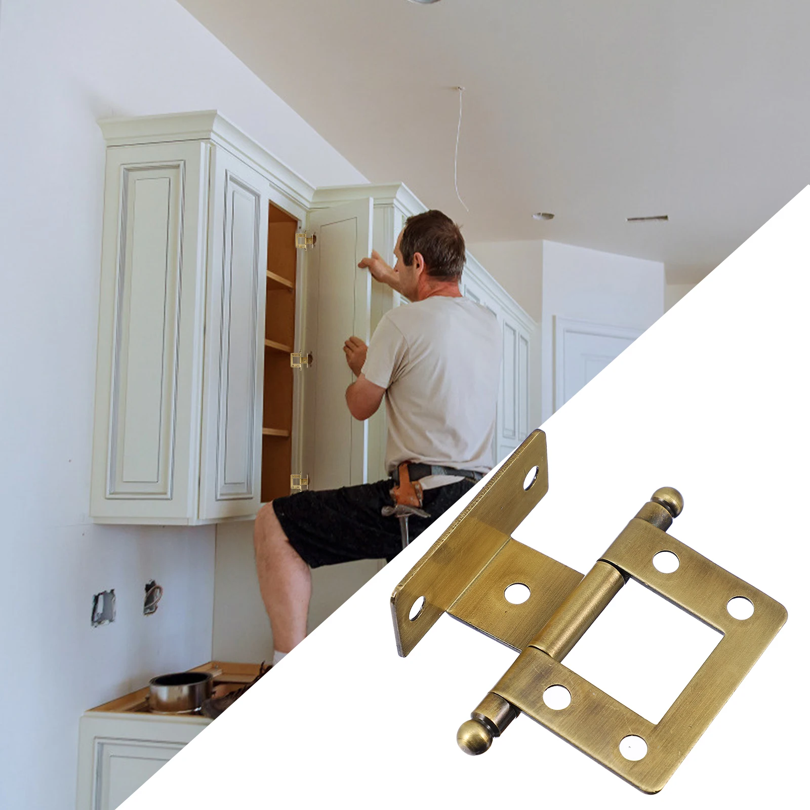 2PCS Wooden Door Hinges for Cabinet Furniture Iron Cupboard Hinges Durable Rust Resistant Smooth Sliding Bearing Hinge
2PCS Wooden Door Hinges for Cabinet Furniture Iron Cupboard Hinges Durable Rust Resistant Smooth Sliding Bearing Hinge