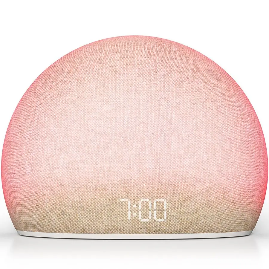 Sunrise Alarm Clock Radio for Bedroom Wake Up Naturally with Gentle Light amp Nature Sounds, Relax with Bluetooth Speaker amp Ni
Sunrise Alarm Clock Radio for Bedroom Wake Up Naturally with Gentle Light amp Nature Sounds, Relax with Bluetooth Speaker amp Ni