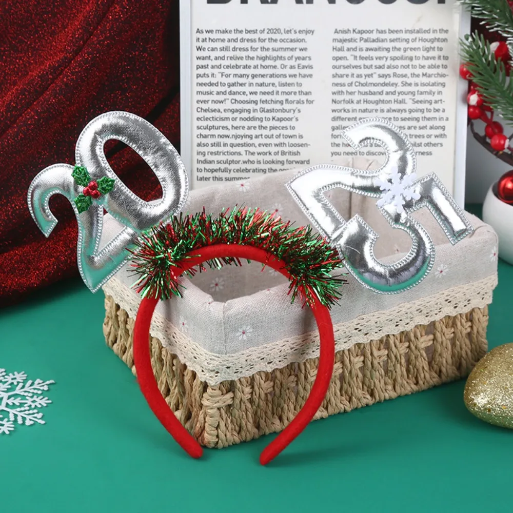 Sequin 2025 Happy New Year Headband Plastic Letter Christmas Headpiece Christmas Supplies Photographic Headwear
Sequin 2025 Happy New Year Headband Plastic Letter Christmas Headpiece Christmas Supplies Photographic Headwear