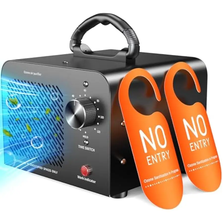 Ozone Generator 48,000mg, Commercial Ozone Machine Odor Removal, High Capacity O3 Ionizer Air Purifier Deodorizer, Portable Mini
Ozone Generator 48,000mg, Commercial Ozone Machine Odor Removal, High Capacity O3 Ionizer Air Purifier Deodorizer, Portable Mini