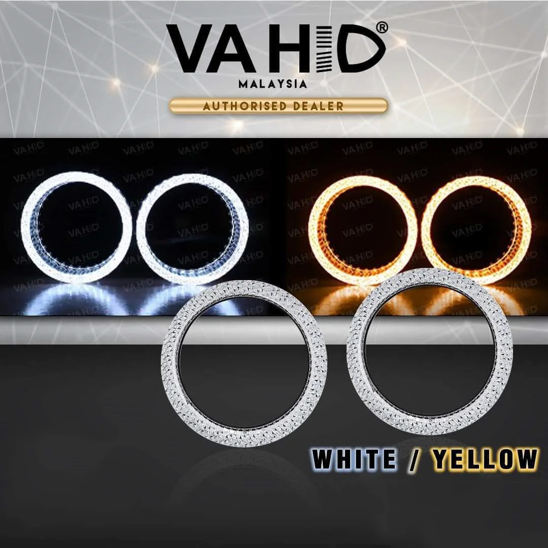 VAHID 2.5" 3" 5D Crystal Led Angel Eyes Halo Rings For Bi Led Projector Lens LED Light Turn Signal Lights DRL Car Accessories
VAHID 2.5" 3" 5D Crystal Led Angel Eyes Halo Rings For Bi Led Projector Lens LED Light Turn Signal Lights DRL Car Accessories