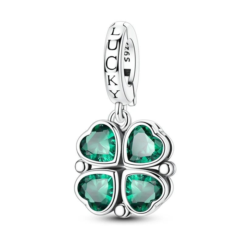 New 925 Sterling Silver Four Leaf Clover Magnetic Charms Pendant Fit Original Bracelet DIY Birthday Anniversary Jewelry Gifts
New 925 Sterling Silver Four Leaf Clover Magnetic Charms Pendant Fit Original Bracelet DIY Birthday Anniversary Jewelry Gifts