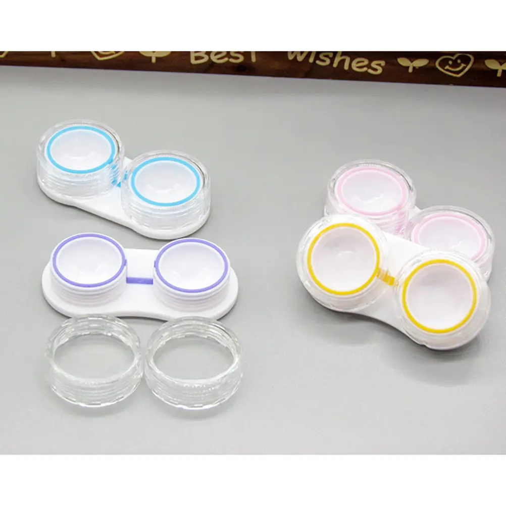 15Pcs Colorful Lens Case Storage Box Leak-Proof Transparent Lightweight Lens Holder Portable for Travel Hygiene
15Pcs Colorful Lens Case Storage Box Leak-Proof Transparent Lightweight Lens Holder Portable for Travel Hygiene