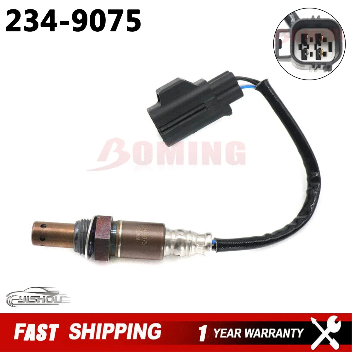 Car Lambda Oxygen O2 Sensor 234-9075 For Land Rover LR3 Range Rover Sport 2005-2009 MHK500840 2349075
Car Lambda Oxygen O2 Sensor 234-9075 For Land Rover LR3 Range Rover Sport 2005-2009 MHK500840 2349075