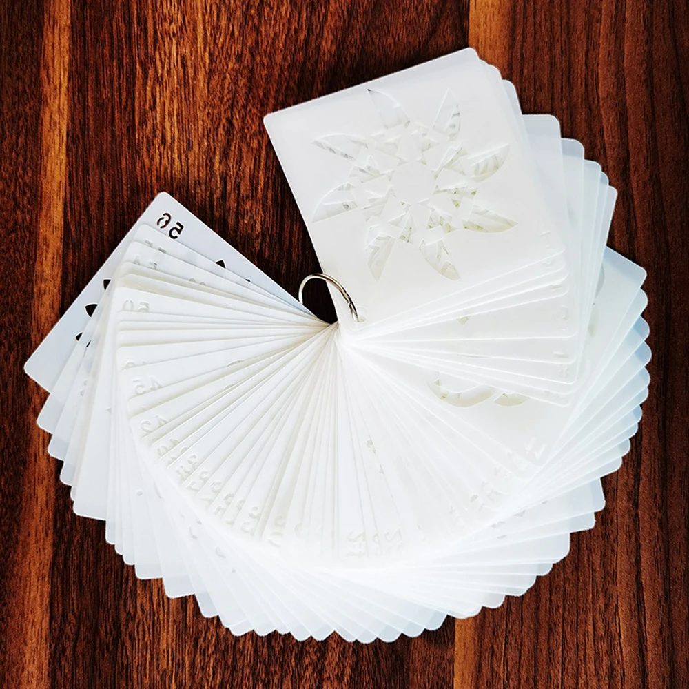 Decorative Plastic DIY Card Making Painting Template Scrapbooking Craft Painting Stencils Hollow Mandala Pattern Drawing Tool
Decorative Plastic DIY Card Making Painting Template Scrapbooking Craft Painting Stencils Hollow Mandala Pattern Drawing Tool