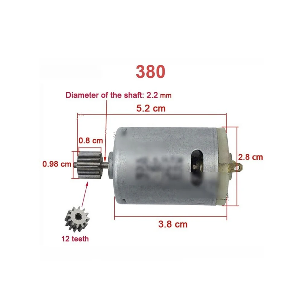 1 Set Gear Toy Car Motor Electric Car Children RS555 RS570 Spare Parts 25-200W High Quality RS380 RS390 10 Teeth 1cm 16000rpm
1 Set Gear Toy Car Motor Electric Car Children RS555 RS570 Spare Parts 25-200W High Quality RS380 RS390 10 Teeth 1cm 16000rpm