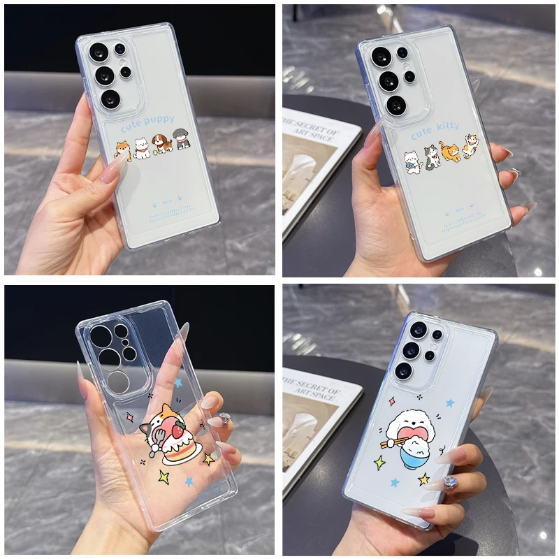 Clean and concise image Phone Case for Samsung Galaxy S25 Ultra S20 FE S21 S22+ S23Plus S24 S26Edge S25+ Transparent Soft Covers
Clean and concise image Phone Case for Samsung Galaxy S25 Ultra S20 FE S21 S22+ S23Plus S24 S26Edge S25+ Transparent Soft Covers