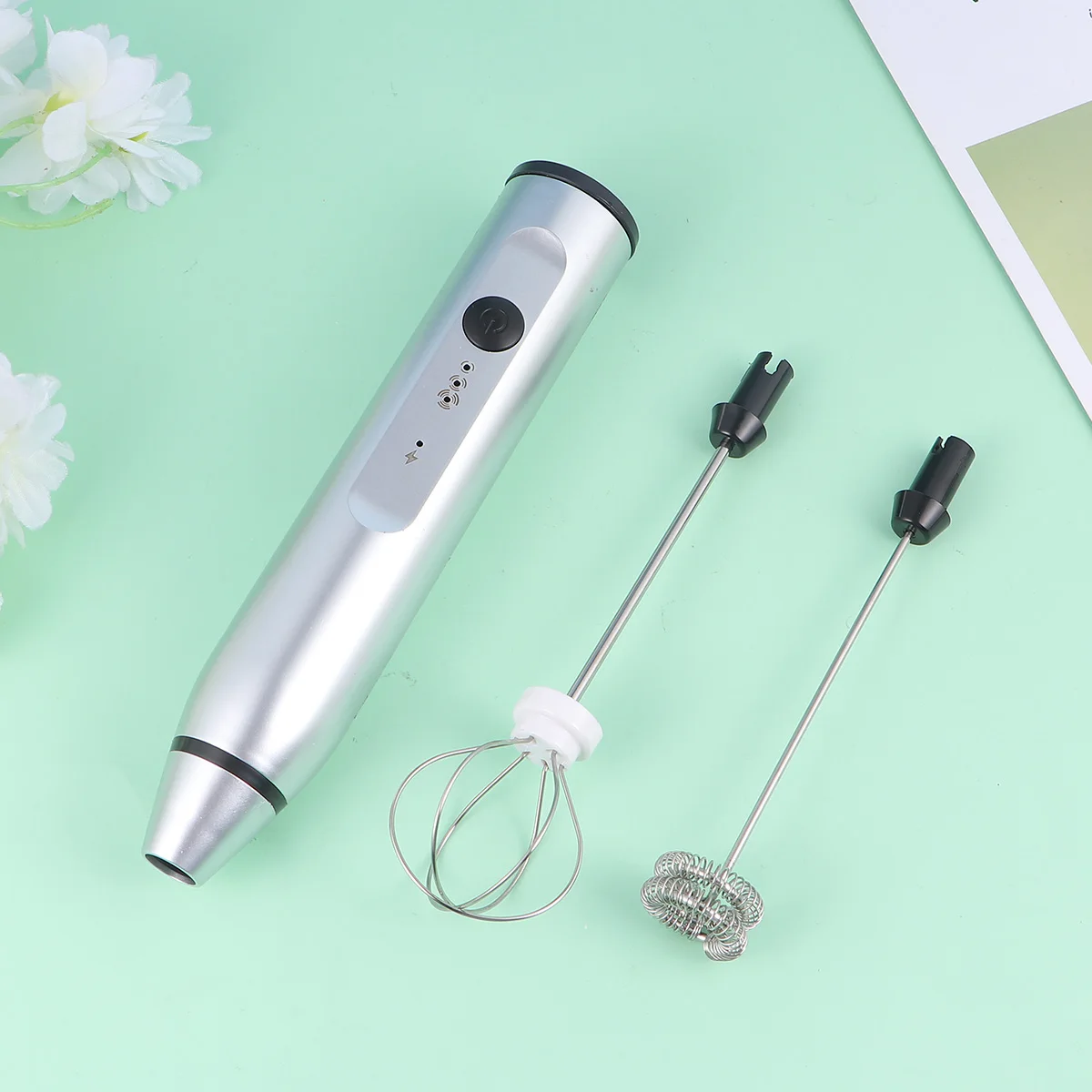 Rechargeable H Blender Egg Milk Foamer Whisk Milk Foamer Cordless Mixer Multifunction Travel Kitchen Bar Utensil
Rechargeable H Blender Egg Milk Foamer Whisk Milk Foamer Cordless Mixer Multifunction Travel Kitchen Bar Utensil