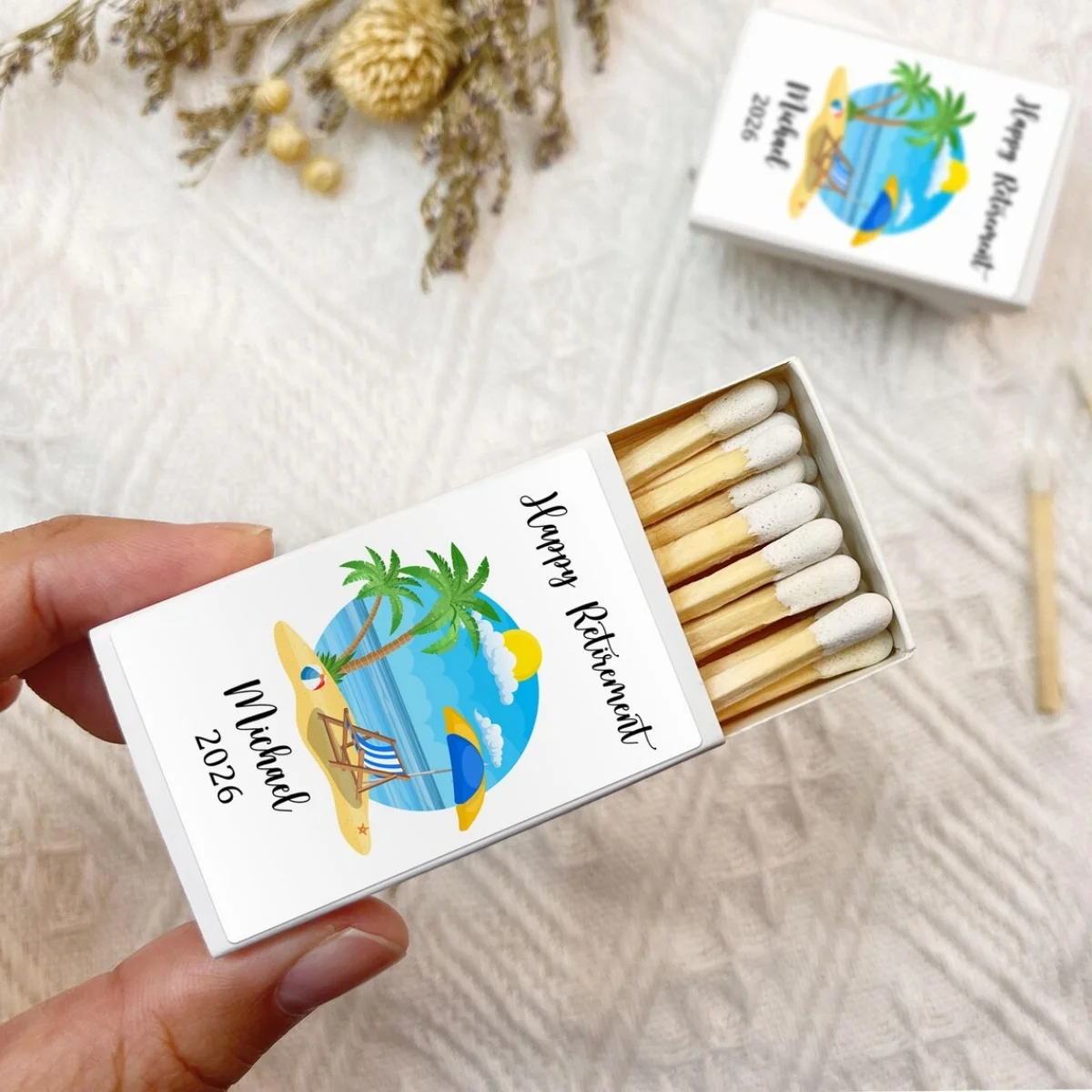 Массовые индивидуальные спичечные коробки Happy Retirement, спичечные коробки для медсестры на пенсию, художественный подарок на пенсию, официальное пенсию
Массовые индивидуальные спичечные коробки Happy Retirement, спичечные коробки для медсестры на пенсию, художественный подарок на пенсию, официальное пенсию